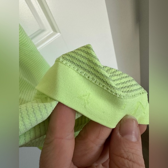 lululemon athletica Lime Green Short Sleeve Swiftly Tee - Picture 3 of 4